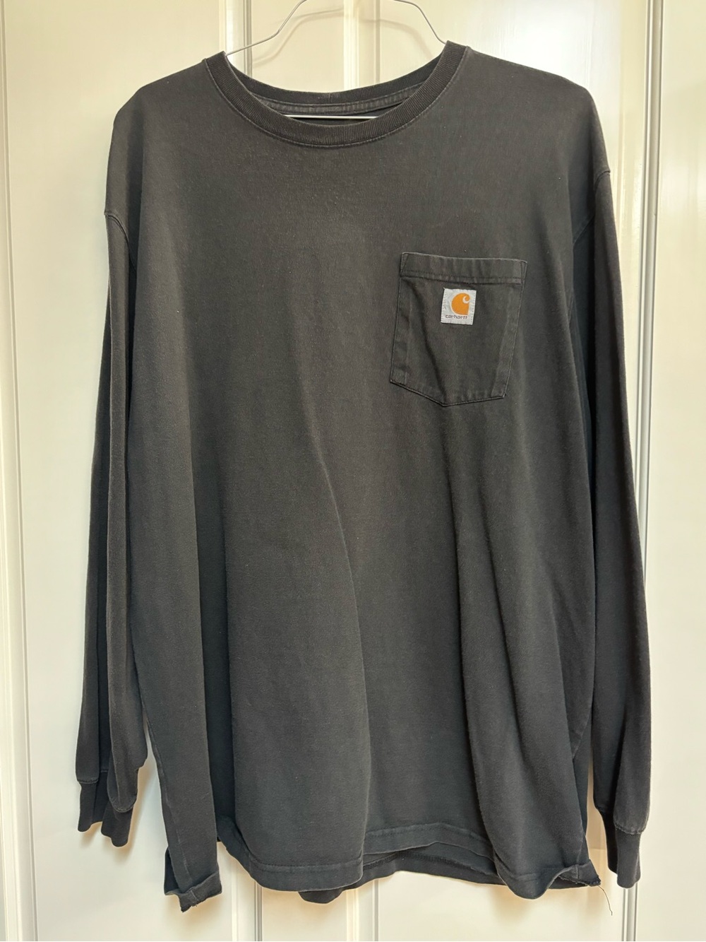 Carhartt Long Sleeve T Shirt 2XL Black